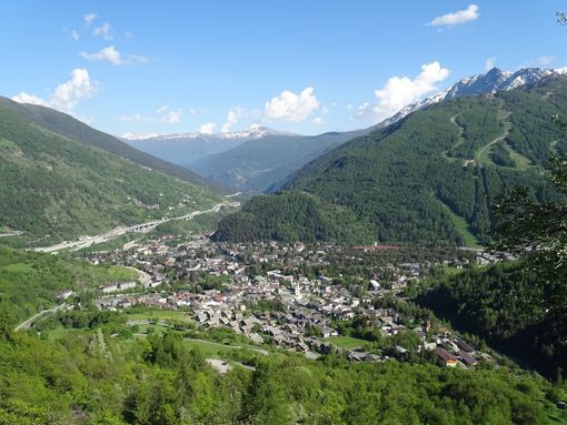 Panorama di Bardonecchia Panorama di Bardonecchia