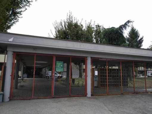 Ingresso della Biblioteca Carluccio