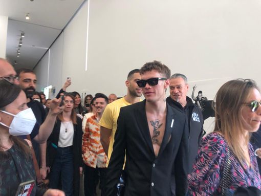 Blanco protagonista del grande show che introduce le Atp Finals 2024 Blanco protagonista del grande show che introduce le Atp Finals 2024