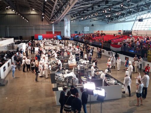 Tifo da stadio per i migliori chef d'Europa: inizia il Bocuse d'Or (FOTO) Tifo da stadio per i migliori chef d'Europa: inizia il Bocuse d'Or (FOTO)