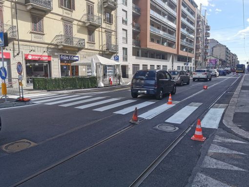 Ciclabile via Nizza, si va avanti: aperto il tratto da via Sommariva a corso Maroncelli