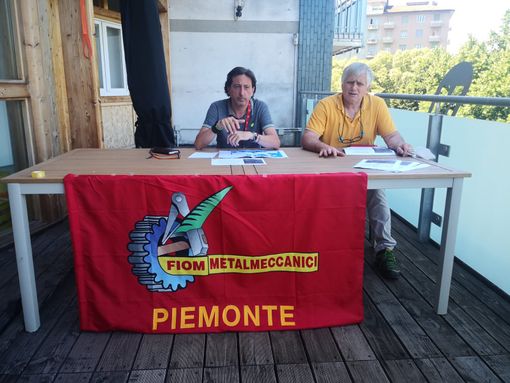 Giorgio Airaudo ed Edi Lazzi