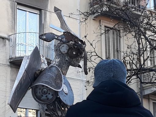 San Donato, vandalizzata per l'ennesima volta la Cabina dell'Arte Diffusa di piazza Peyron