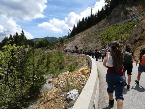 Foto tratta dalla pagina facebook &quot;Chez Jesus-Rifugio Autogestito&quot;