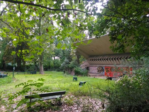 Rogo nella notte: a fuoco l'ex zoo di parco Michelotti, ancora da chiarire le cause