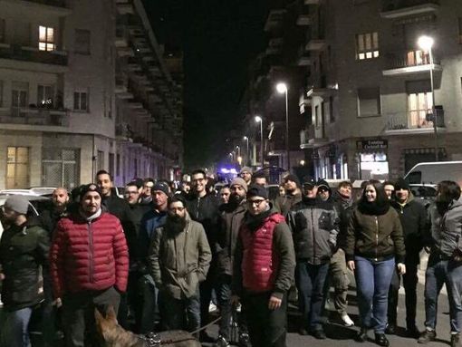 “CasaPound Torino: passeggiata contro il degrado per le vie di Barriera di Milano”