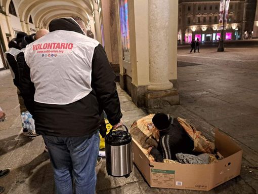 soccorso ai senzatetto