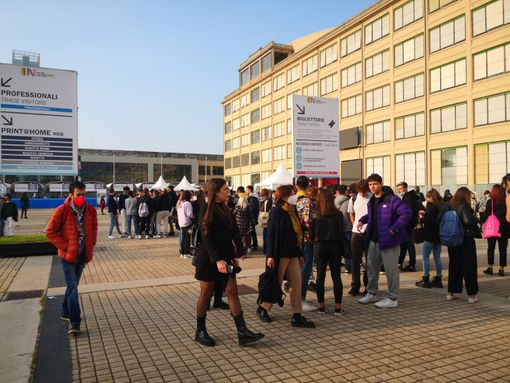 Le code fuori dal Salone del Libro Le code fuori dal Salone del Libro