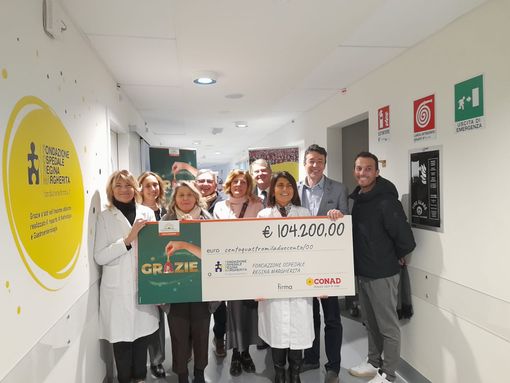 Raccolti oltre 100 mila euro per Fondazione Forma e il Regina Margherita Raccolti oltre 100 mila euro per Fondazione Forma e il Regina Margherita