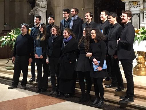 In foto, il Coro Convivium Vocis In foto, il Coro Convivium Vocis