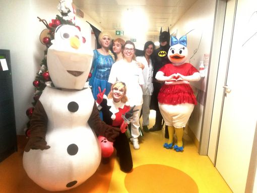 Una giornata al Regina Margherita con i cosplayer di Xmas Comics