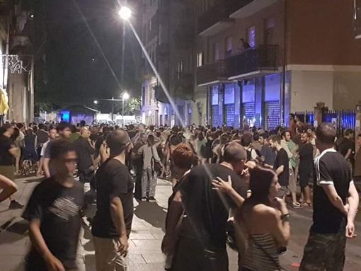Tensione in piazza Santa Giulia, Ricca della Lega: "Unica colpevole Appendino" Tensione in piazza Santa Giulia, Ricca della Lega: "Unica colpevole Appendino"