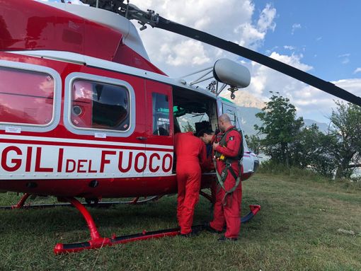 elicottero vigili fuoco