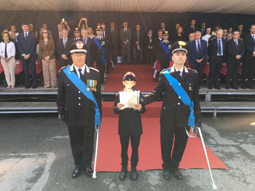 Commozione alla festa dei carabinieri a Torino: figlio appuntato morto nel Cuneese legge preghiera dell'Arma (FOTO)