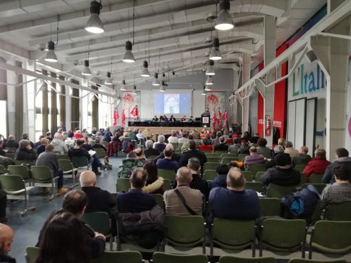 Metalmeccanici torinesi della Fiom Cgil a congresso