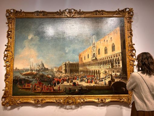 Il grande quadro di Canaletto, super star di Flahback: partita la fiera che unisce arte antica e contemporanea