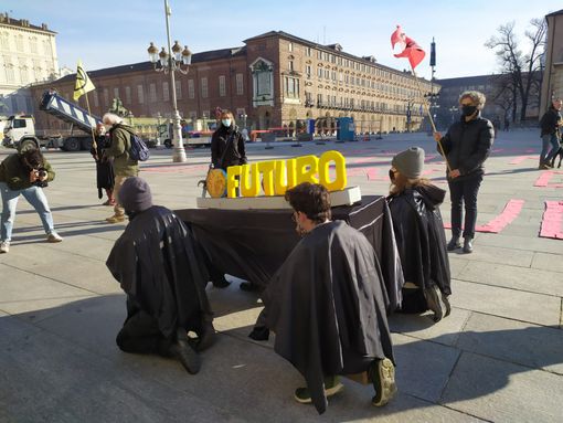 gli attivisti di Extinction Rebellion e Fridays for Future