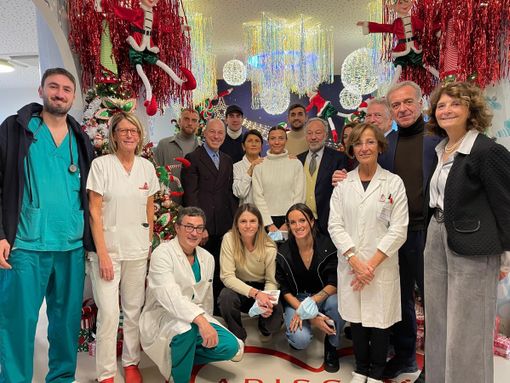 Dopo il Toro ecco la Juve: giocatori in visita al bimbi di Casa Ugi e del Regina Margherita