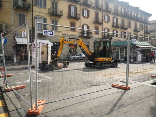 gru e area transennata