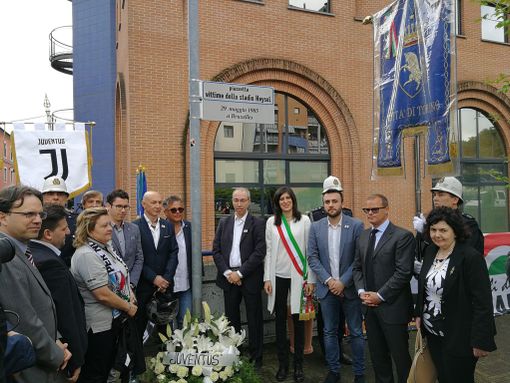 Torino ricorda le vittime dell’Heysel con una piazza (FOTO E VIDEO)