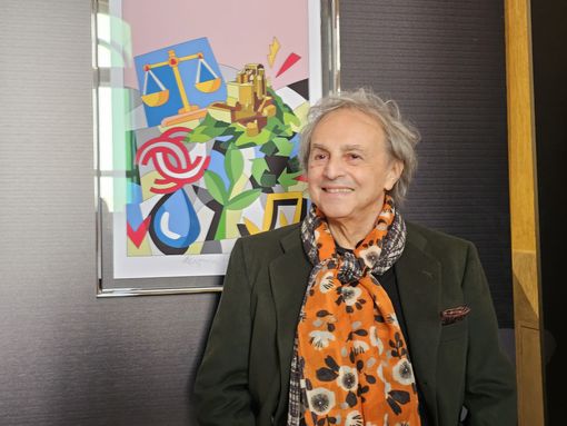 L’artista biellese Ugo Nespolo ospite dell’Università del Dialogo L’artista biellese Ugo Nespolo ospite dell’Università del Dialogo