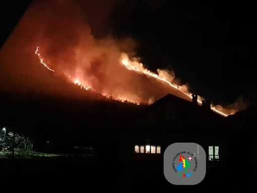 Incendi a Givoletto e nel Torinese, l'origine è dolosa