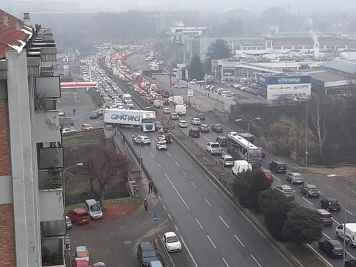 incidente moncalieri