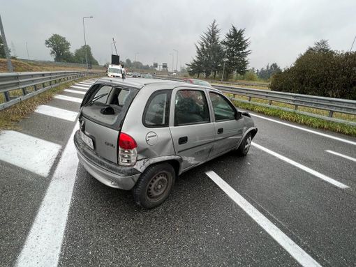 incidente allo svincolo della tangenziale