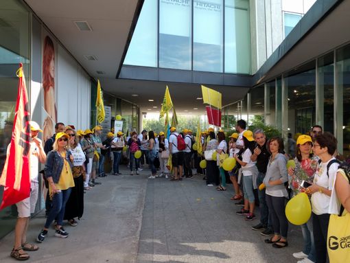 Da Torino ad Assago per restituire voce alla protesta contro Italiaonline