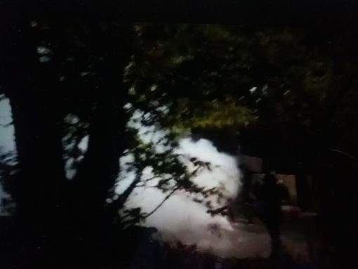 Tensioni tra polizia e No Tav ieri sera al cantiere di Chiomonte Tensioni tra polizia e No Tav ieri sera al cantiere di Chiomonte