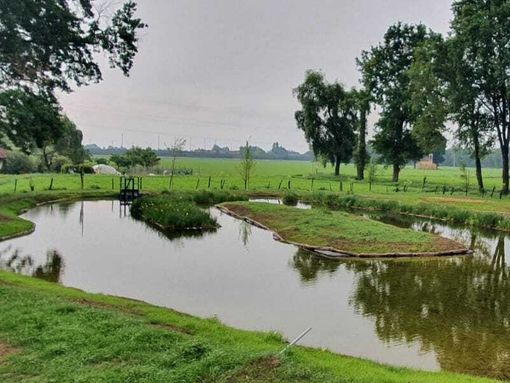 laghetto del parco di stupinigi