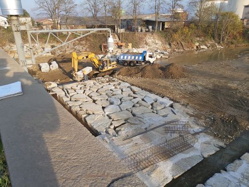 Entro la fine di novembre terminato l’intervento nell’alveo del torrente Malone a protezione del ponte sulla Sp. 220 “di Brandizzo”