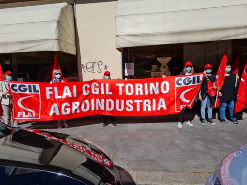 Protesta di lavoratori Protesta di lavoratori