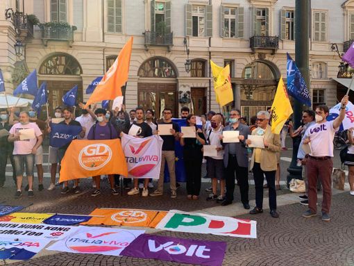 Foto: dalla pagina Facebook Italia Viva Torino
