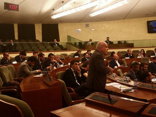 Maurizio Marello in Consiglio regionale - foto d'archivio Maurizio Marello in Consiglio regionale - foto d'archivio