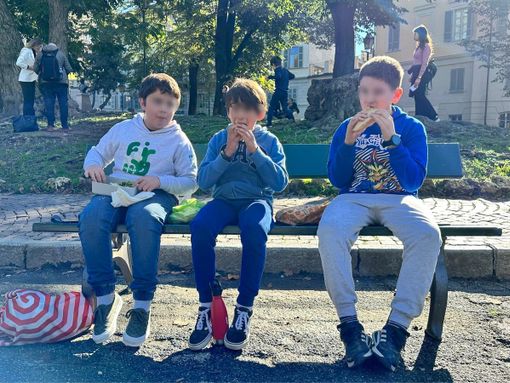 protesta bambini