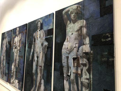 Le "Muse" di Pignatelli e i "Fantasmi" di Scarabello in mostra al Museo Ettore Fico (FOTO)