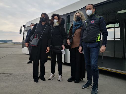 Al via missione del Piemonte per portare i bimbi ucraini malati di tumore al Regina Margherita [FOTO E VIDEO]