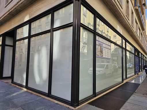 negozi chiusi nel centro di Torino