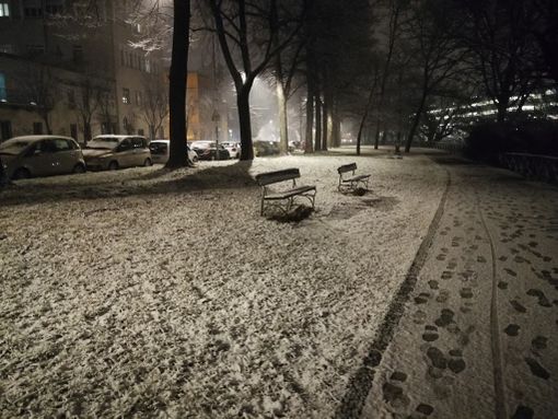 Da domani sera arriva la neve su Torino e provincia