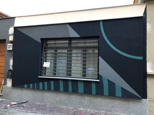 Una nuova opera dello street artist Corn79 per il MAU di Borgo Campidoglio