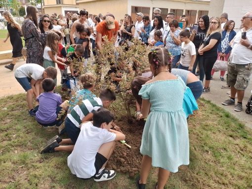 Nichelino, con la prima campanella scocca l'ora della piazza scolastica alla Disney