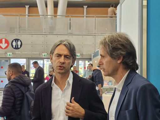 Filippo Inzaghi al Salone del Libro di Torino