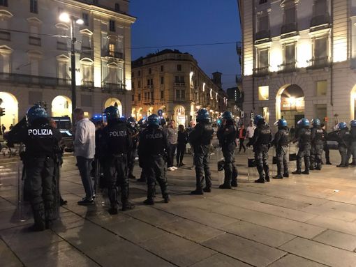 contestazione no gree pass alla meloni