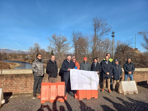 Nuovo ponte sul Ceronda a Venaria Reale: via al cantiere Nuovo ponte sul Ceronda a Venaria Reale: via al cantiere