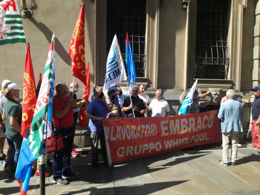 Presidio Embraco - foto d'archivio Presidio Embraco - foto d'archivio