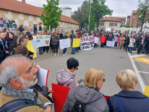 protesta Ufficio Immigrazione