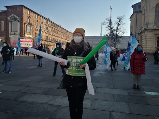 protesta infermieri