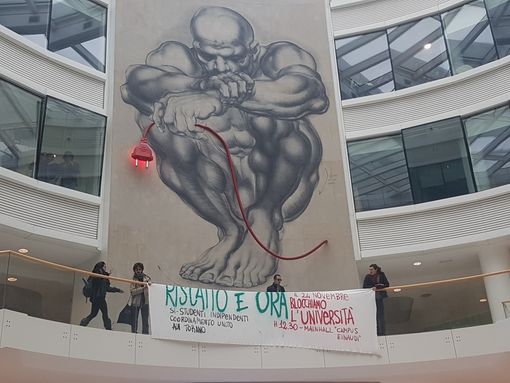 Proteste anche negli atenei torinesi: "Ora un cambio di rotta" Proteste anche negli atenei torinesi: "Ora un cambio di rotta"