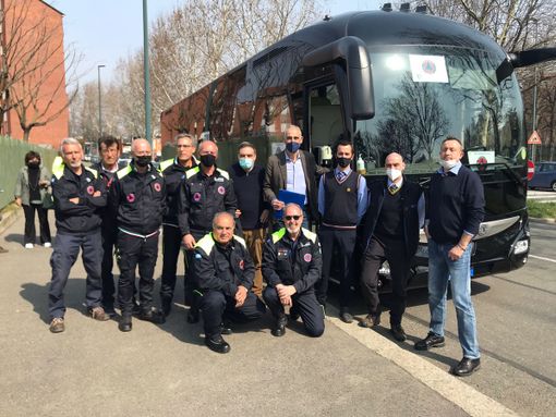 protezione civile torino per l'ucraina
